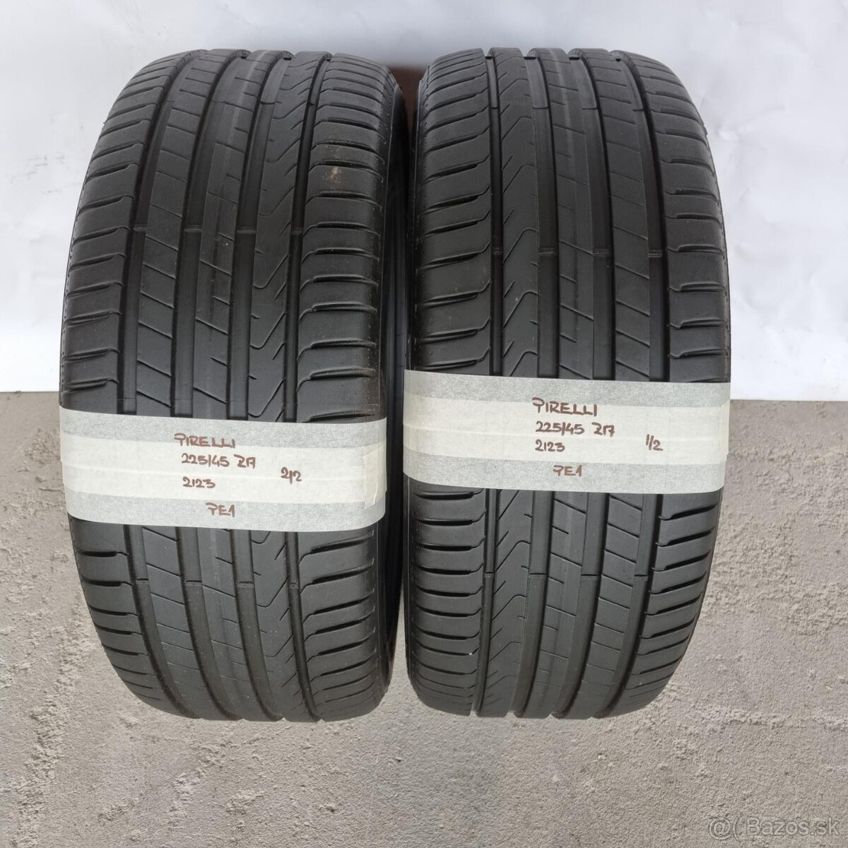 Letné pneumatiky 225/45 R17 PIRELLI DOT2123