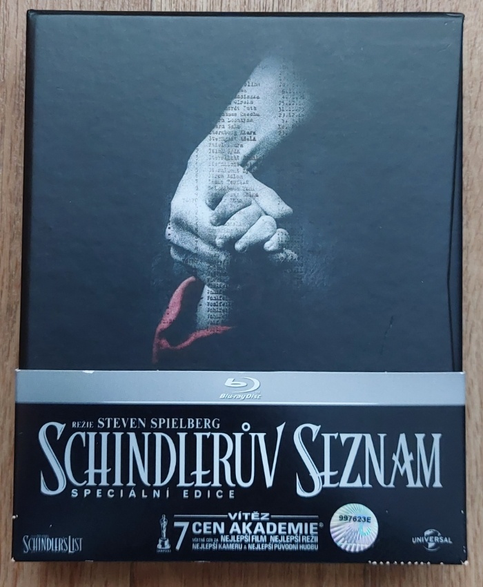 BLU-RAY SCHINDLEROV ZOZNAM špeciálna edícia