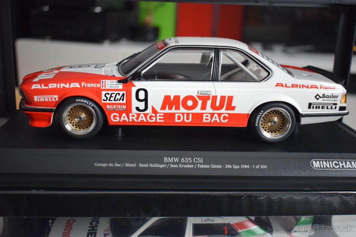 1:18 BMW 635 CSI Minichamps