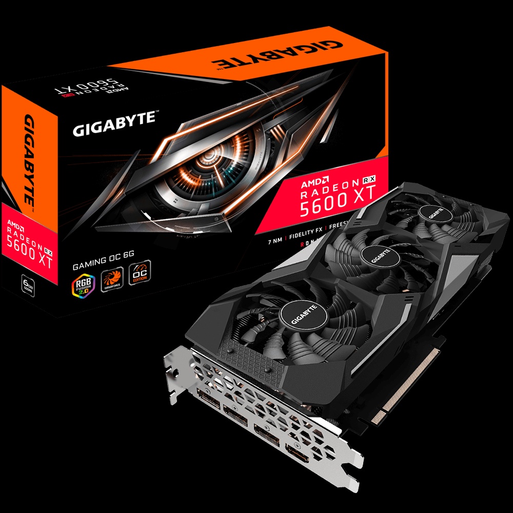 GIGABYTE Radeon RX 5600 XT GAMING OC 6G