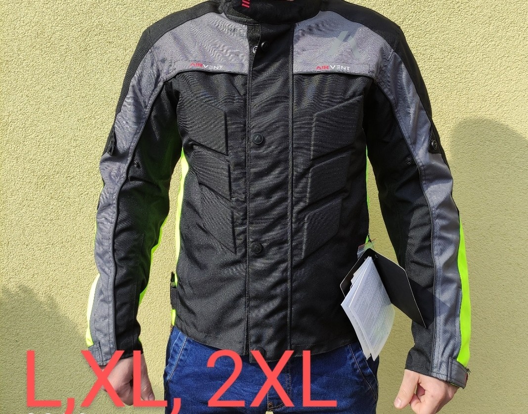 Pánska moto bunda 3druhy Adrenaline- od M po 6XL