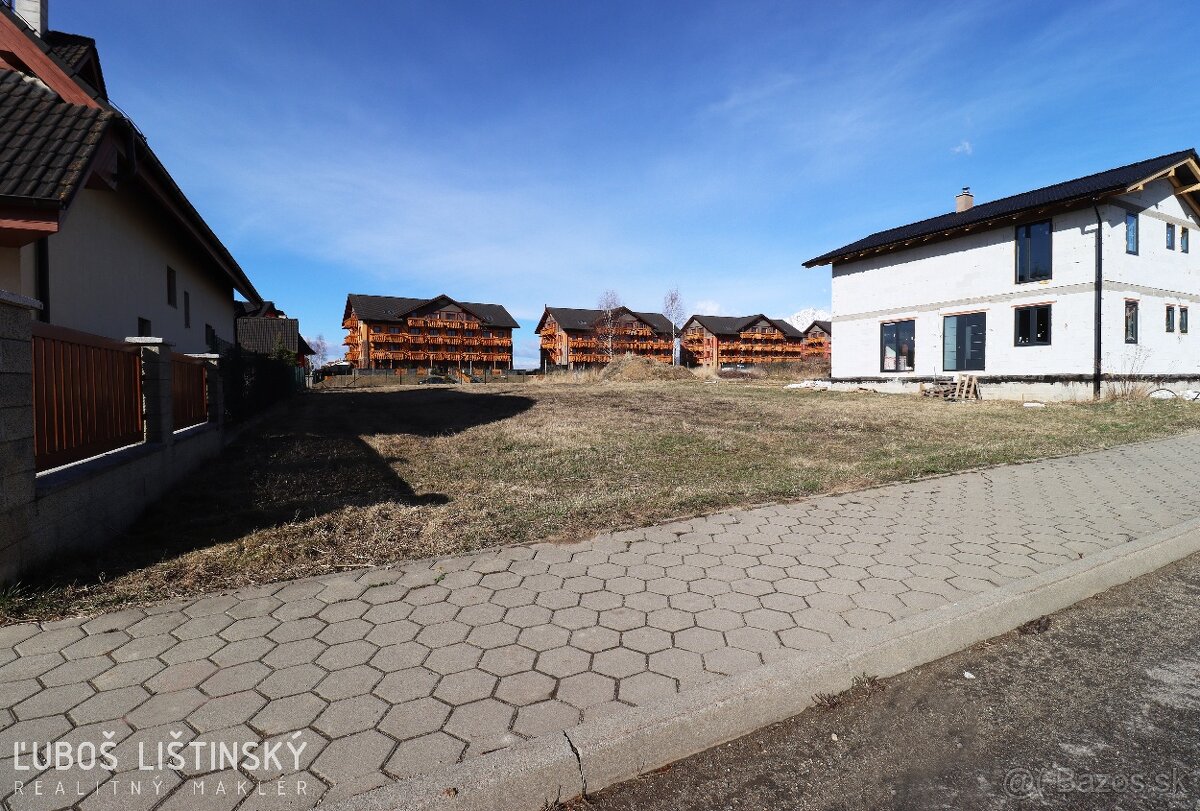 PREDAJ Stabevný pozemok, Golfová ul. Veľká Lomnica