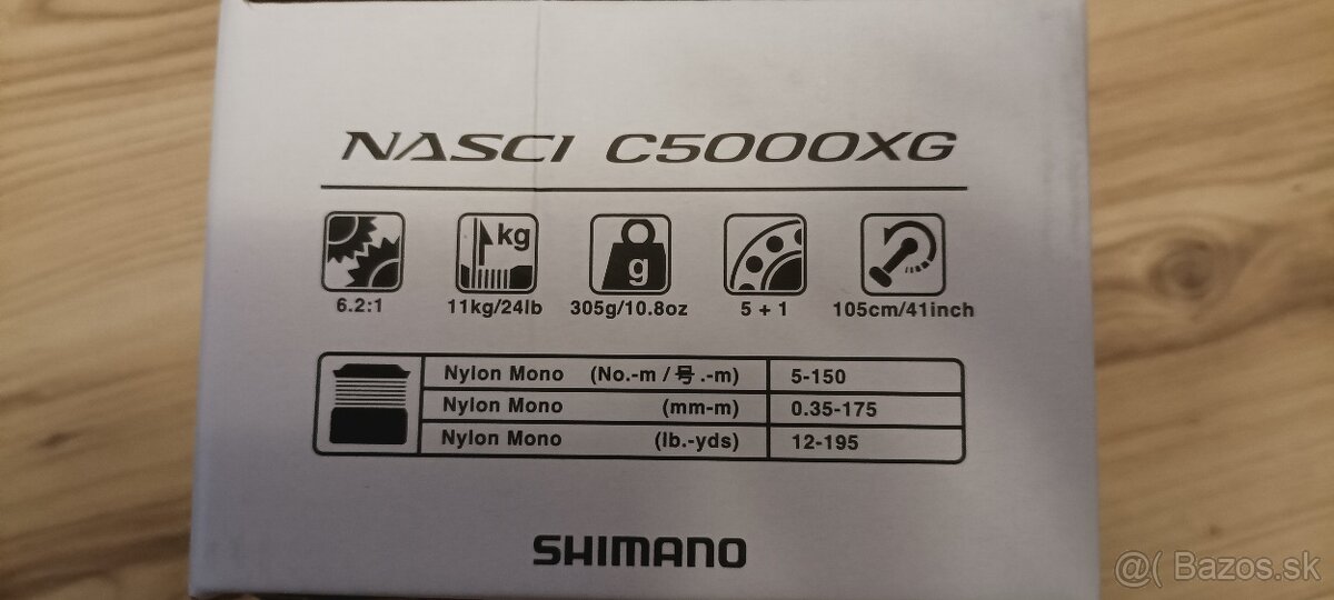 Navijak Shimano Nasci C5000 XG FC