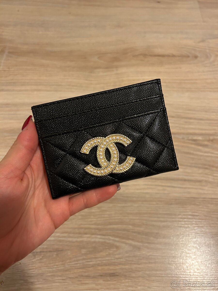 Chanel cardholder /peňaženka - čierny (CHAN1)