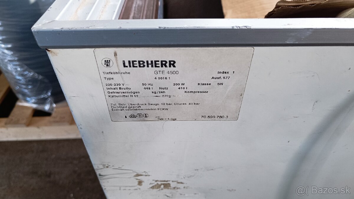 Mraziaci box Liebherr 448L  Rezervé