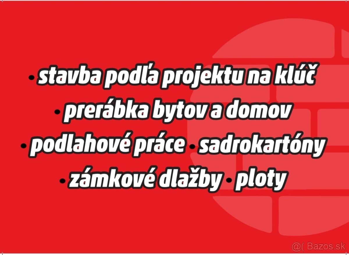 Firma IVOSTAV hľadá zákazky