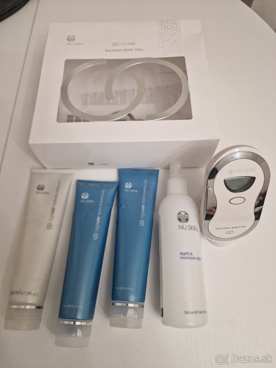 Nuskin galvanic body spa+gély