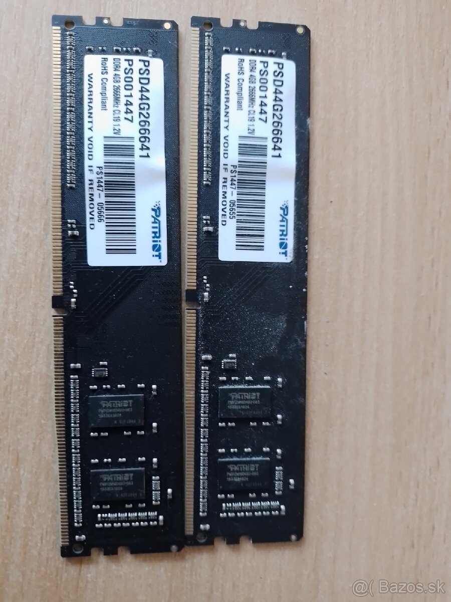 Predám DDR 4 RAM