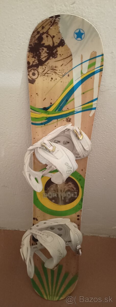 147 cm snowboard RAVEN s viazanim