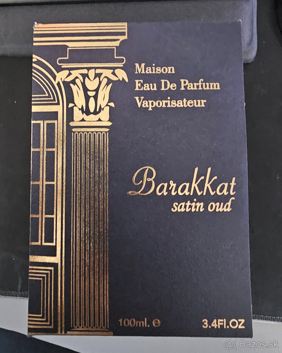 Barakkat satin oud / Parfum 100ml