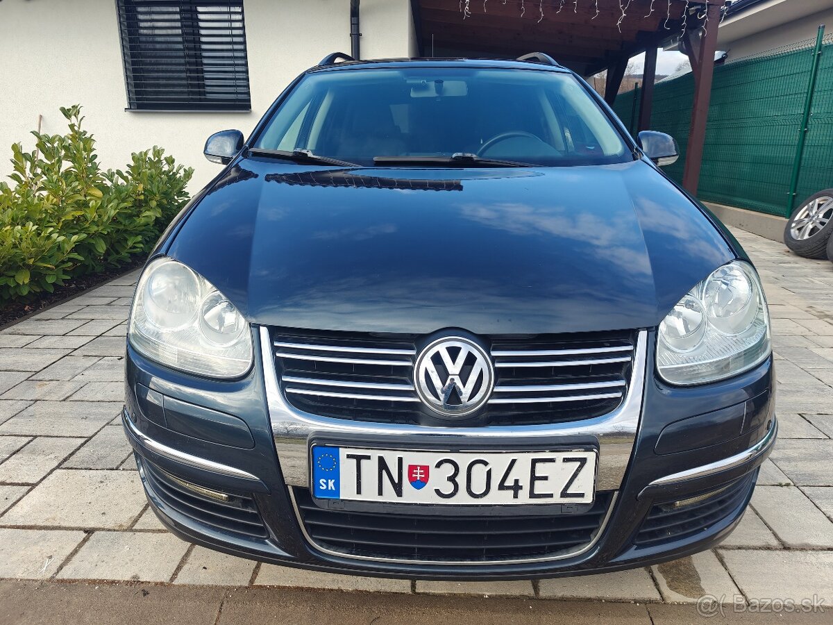 VW Golf V benzín plyn 1.6 75kw variant 2008