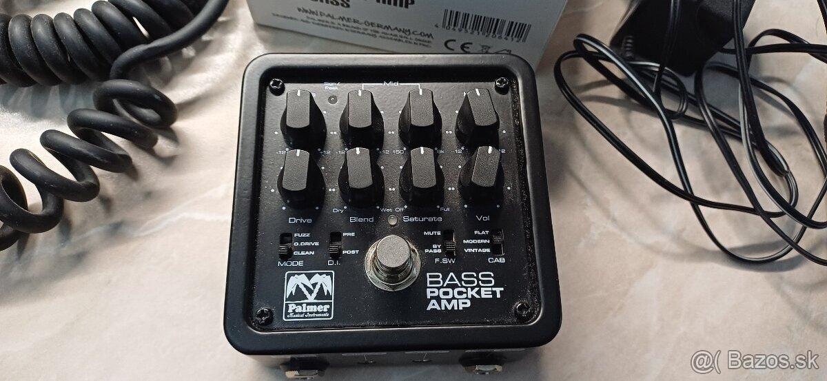 PALMER POCKET AMP BASS + KABEL