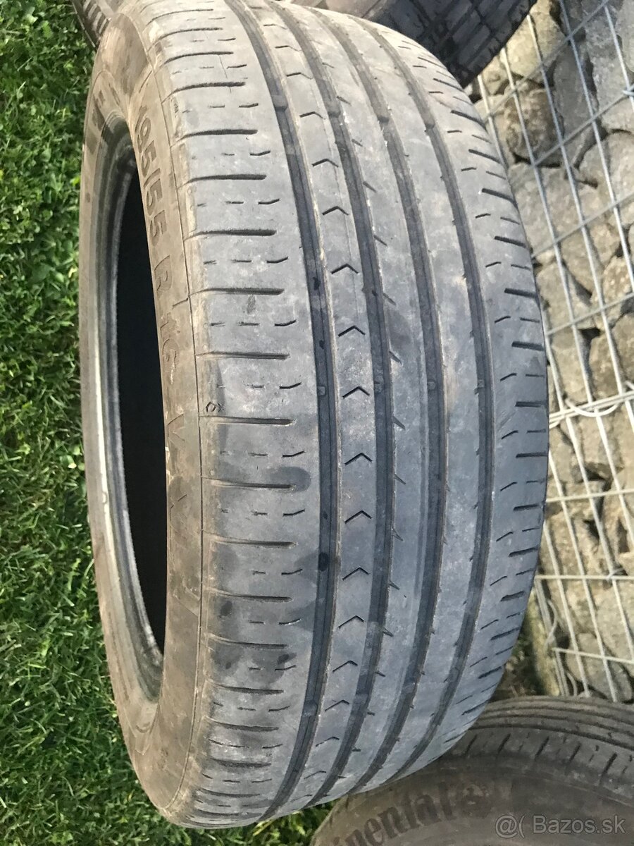 Predám letné pneumatiky Continental 195/55 R16