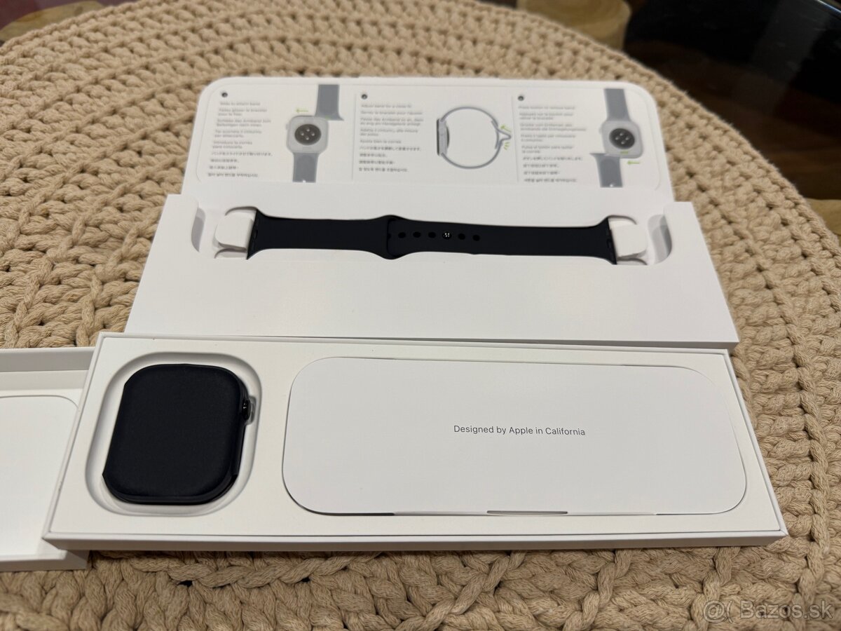 Apple Watch 10 46mm Jet Black GPS+ Cellular