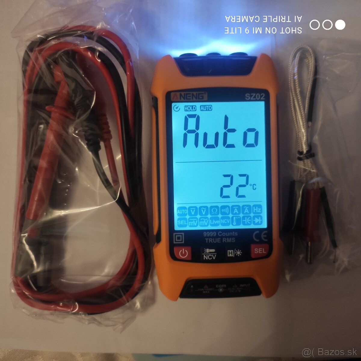 Predám nový digitálny multimeter ANENG SZ02