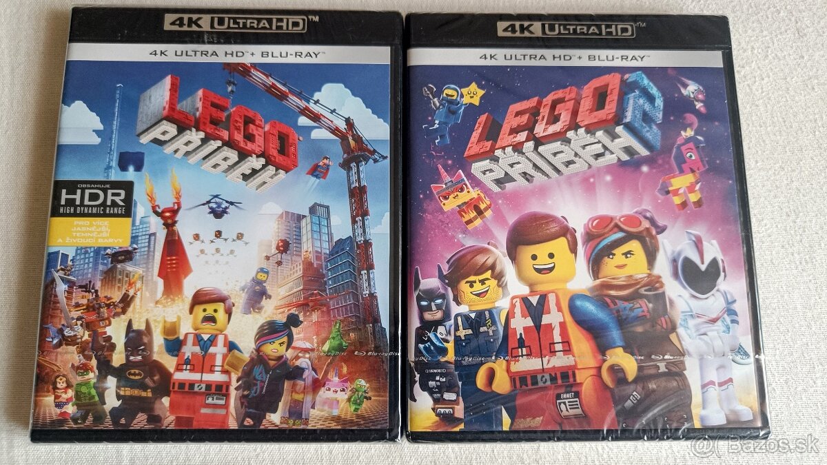 LEGO PRIBEH 1+2 - 4K UHD + BD