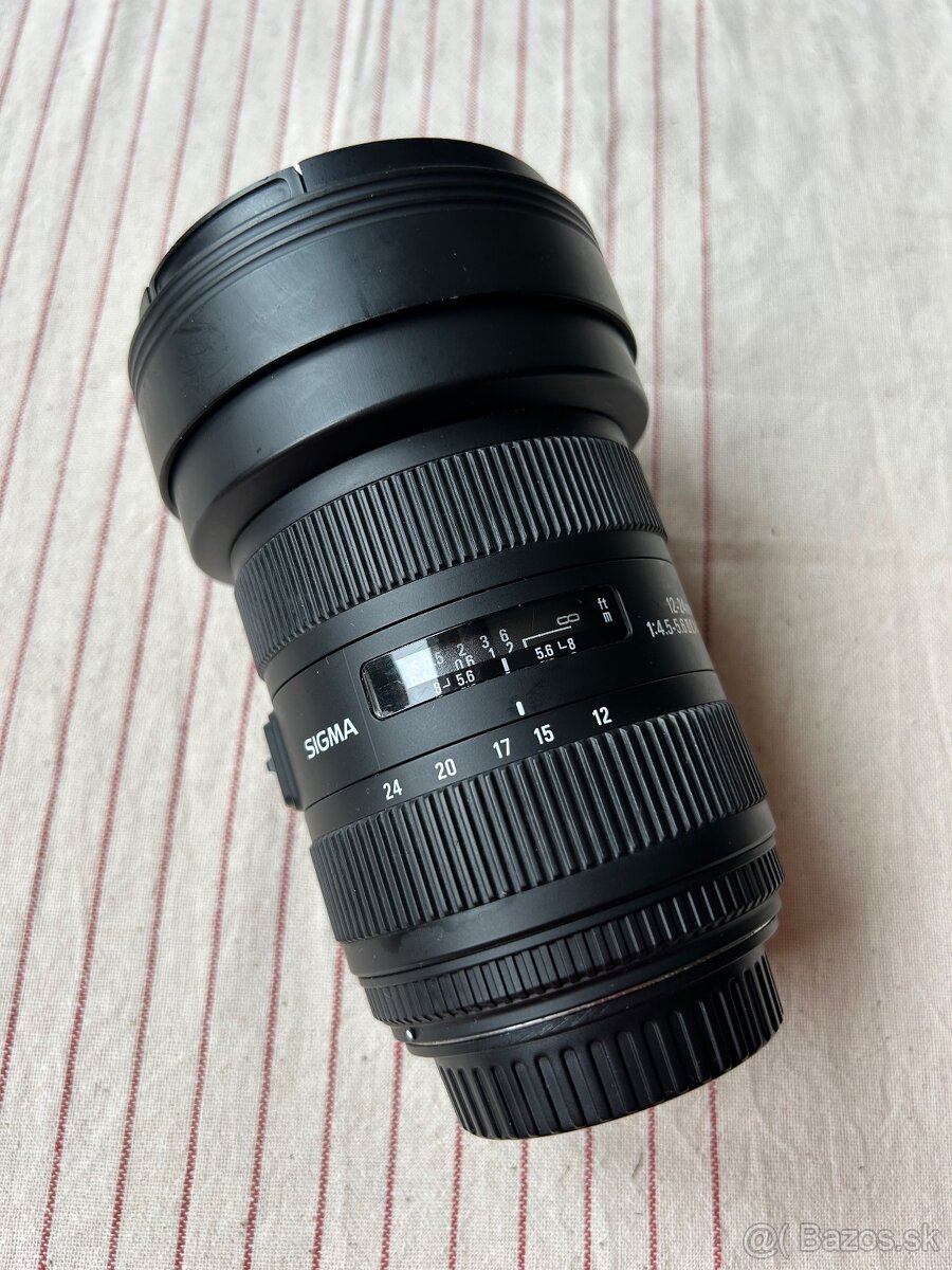 Sigma 12-24mm f/4.5-5.6 for Canon v cene aj obal