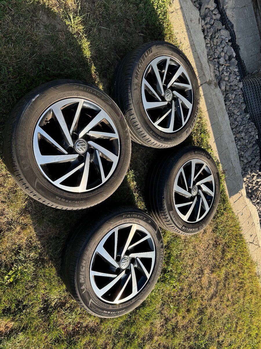 Predám 4x Alu disky 5x112  r16 Original Volkswagen