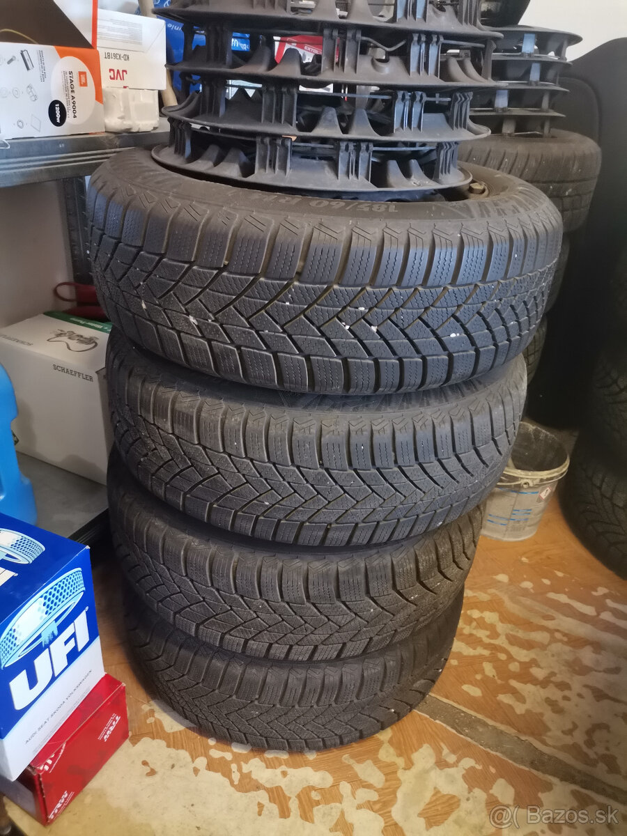 Disky 5x100 + zimné Matador MP93 Nordicca 185/60 R14 82T