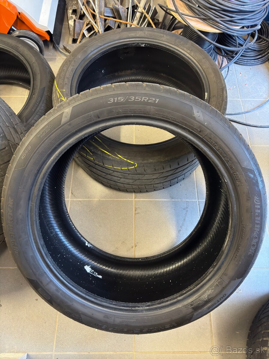 Letné pneumatiky HANKOOK dvojrozmer - 315/35 R21, 274/40 R21