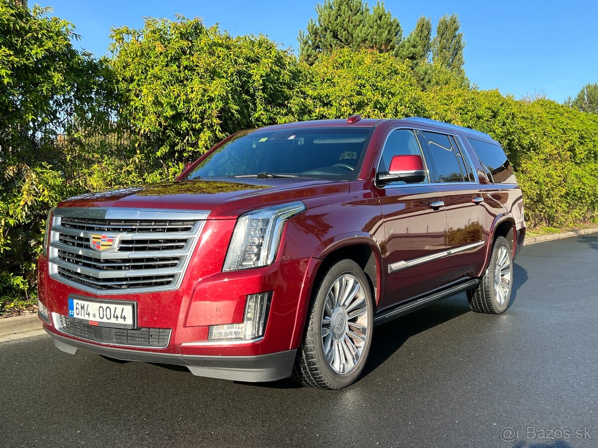 Cadillac Escalade 6.2 V8, ESV dlouhá verze, Platinum výbava