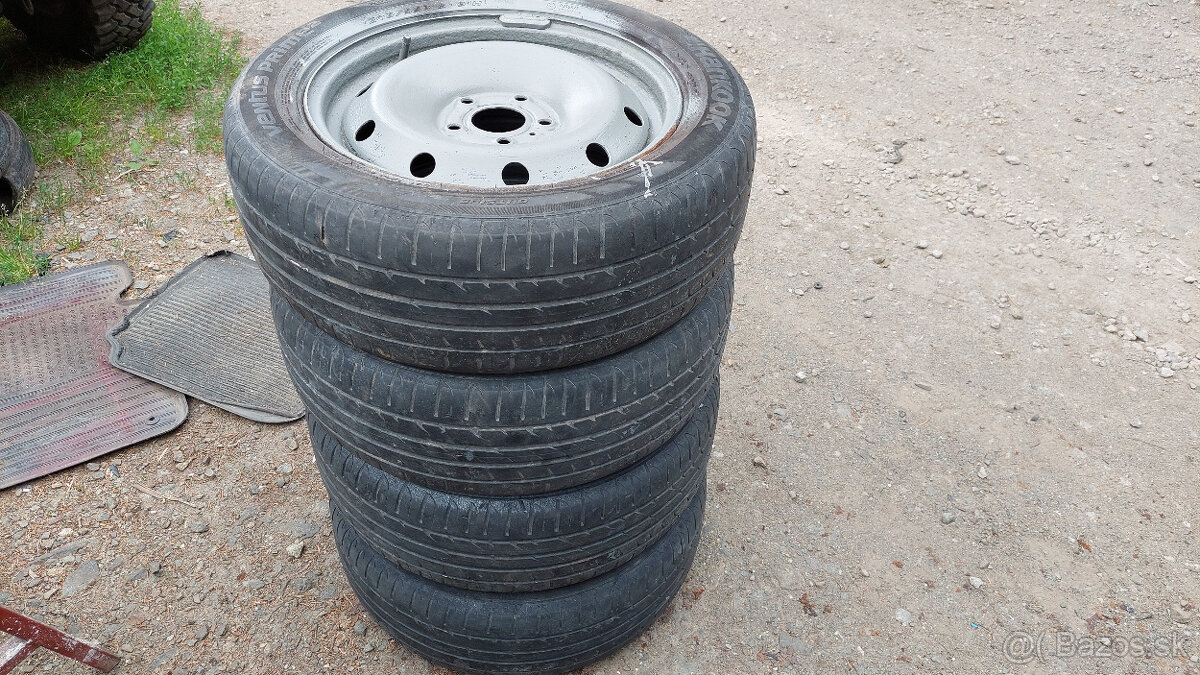 SADA PNEU + plech. disky PSV 205/55R16