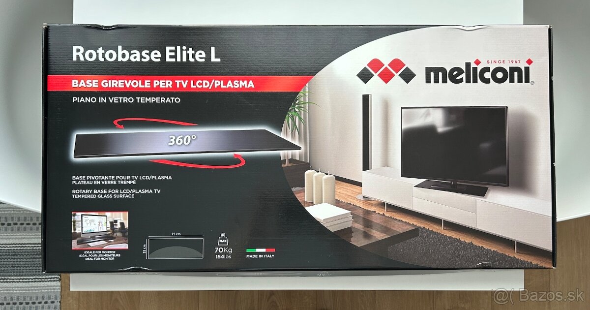 TV podstavec Meliconi Rotobase Elite L