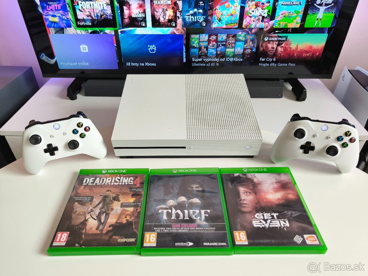 XBOX ONE S 1TB / 2X OVLÁDAČ / FIFA 25