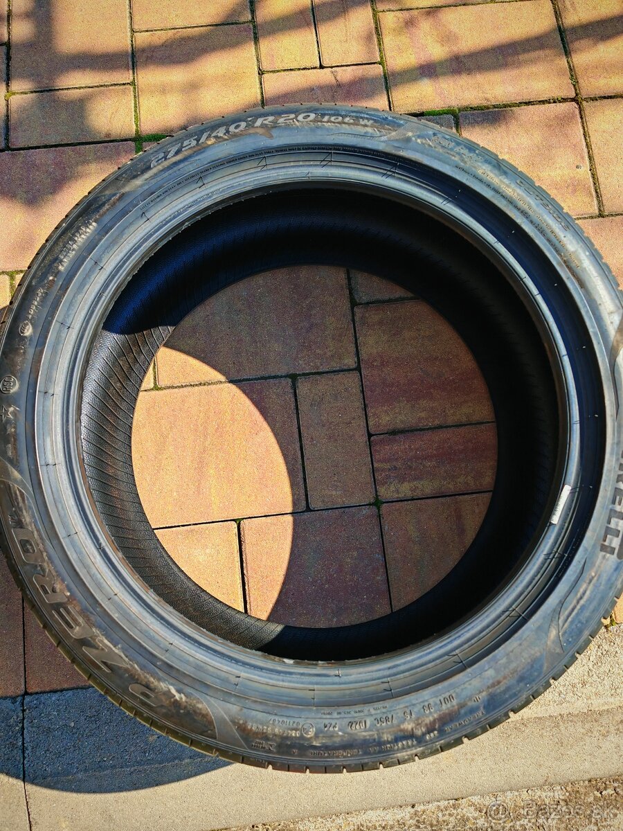 275/40 r20 Pirelli P Zero