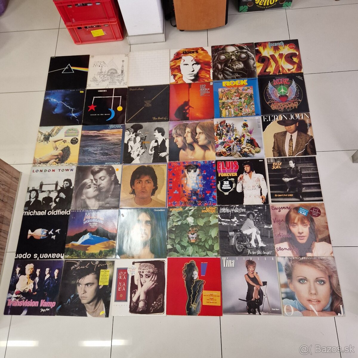 LP-čky...PINK FLOYD,DOORS,JETHRO TULL,NAZARETH,DIRE STRAITS,