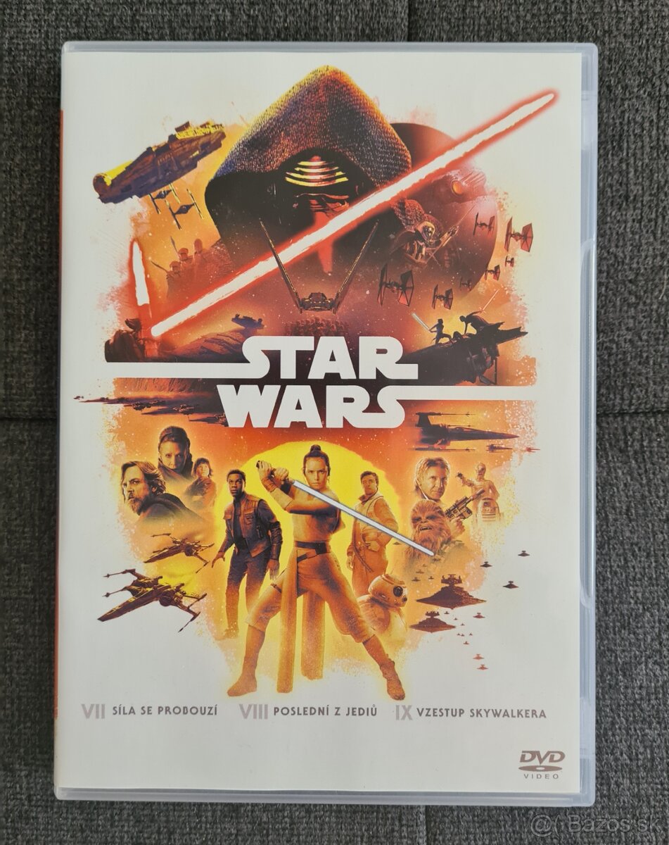 Dvd star wars- VII-IX