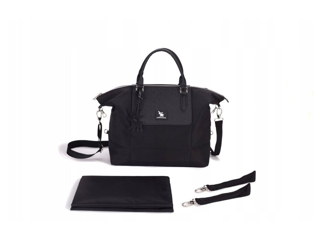 Cottonmoose prebaľovacia taška BAGBOX - Black Silver