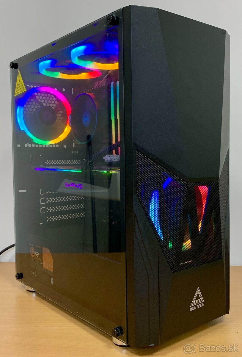 Gaming PC - R5 3600,RX 5700XT 8GB,16GB RAM,512GB SSD,1TB HDD