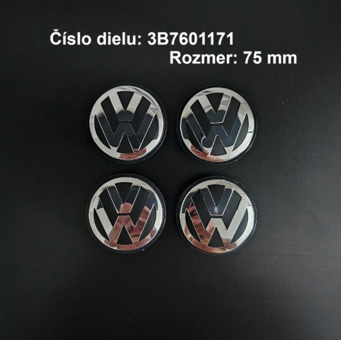 ✅VW✅KRYTKY KOLIES / PUKLICKY DO KOLIES - 65 MM