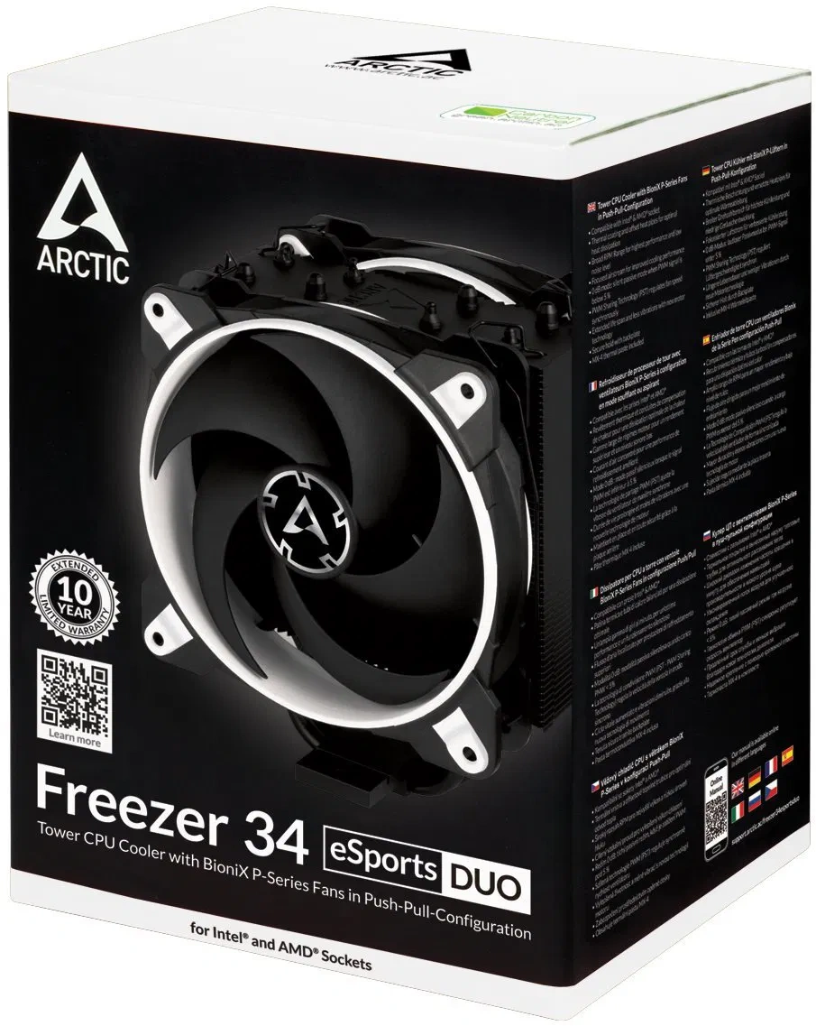 ARCTIC Freezer 34 eSports DUO White