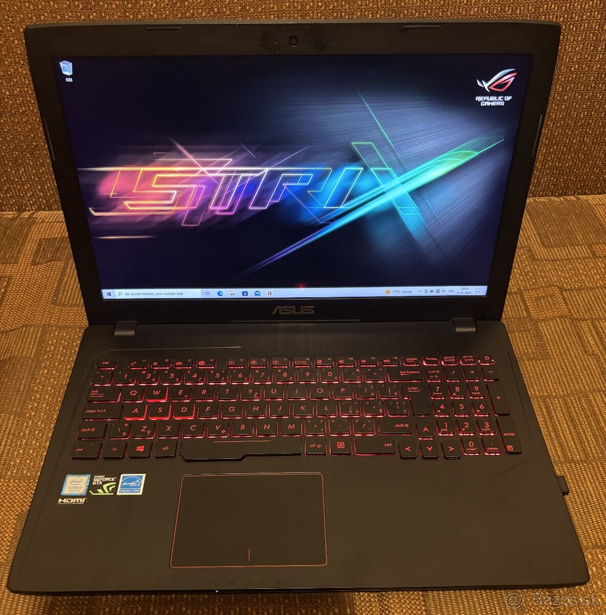 Asus STRIX FX553VD