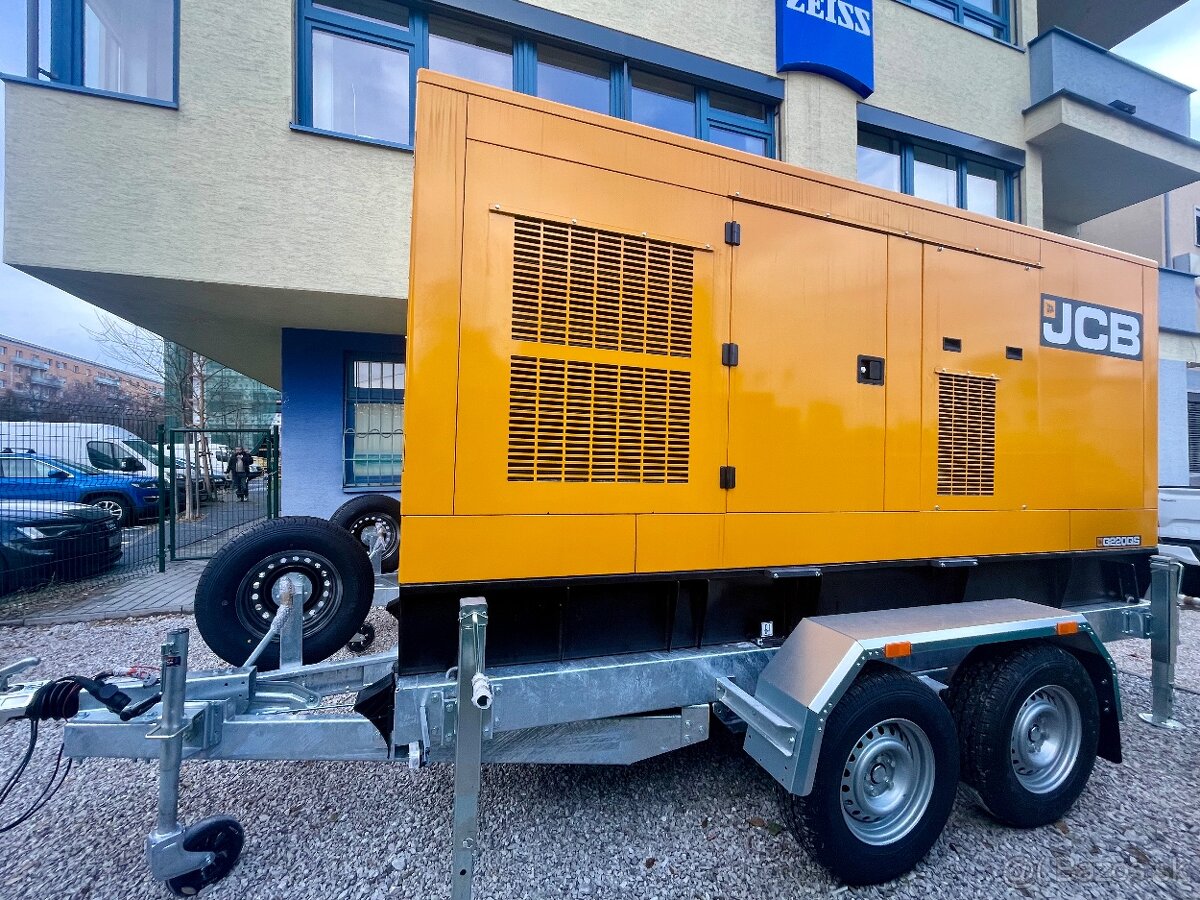 Elektrocentrála JCB 220 kVA na prenájom