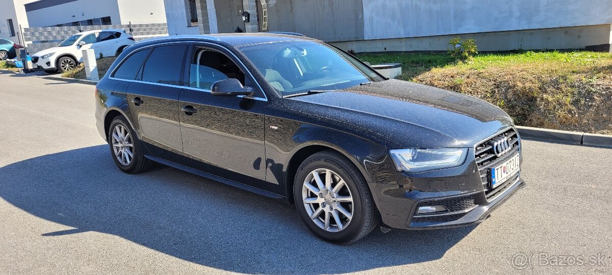 Audi  A4 Avant 2,0 TDI 110kw/150PS, čierna metaliza