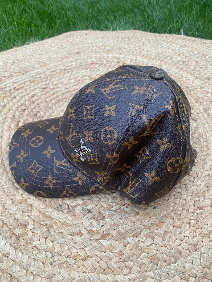 Koženková šiltovka Louis Vuitton