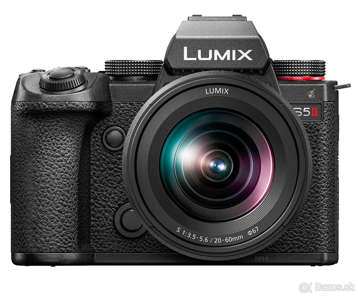 Panasonic Lumix DC-S5 II +objektiv 20-60 ( a jine)--v zaruke