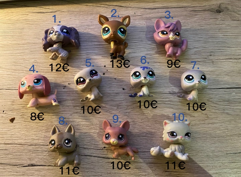 Lps- Littlest pet shop figúrky