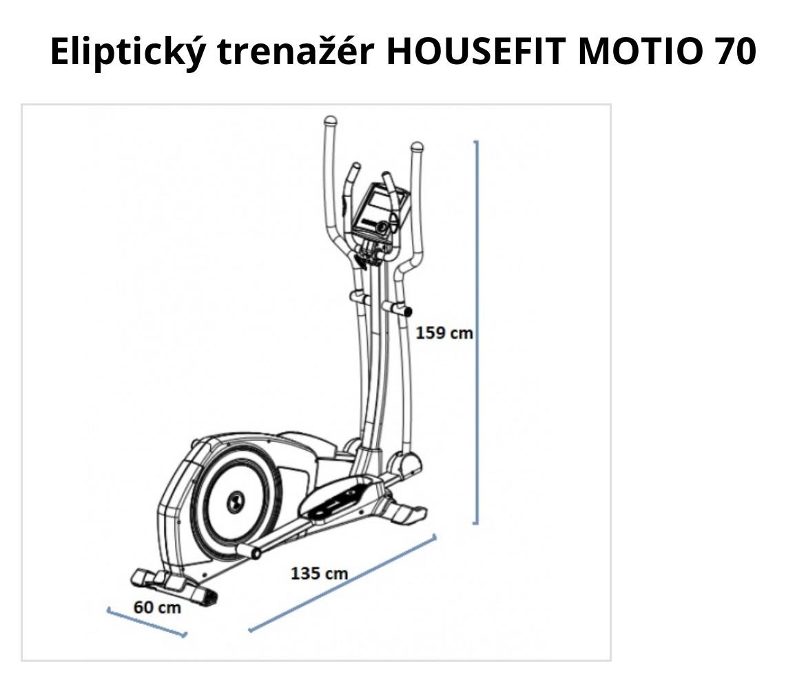 Elipticky trenažer HOUSEFIT MOTIO 70