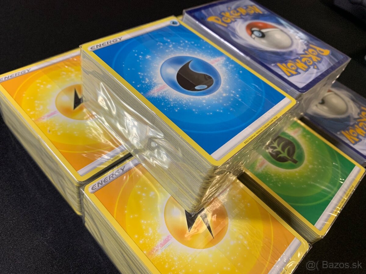 Pokemón Originálne TCG Energy Karty (121ks v Balíku) - Nové