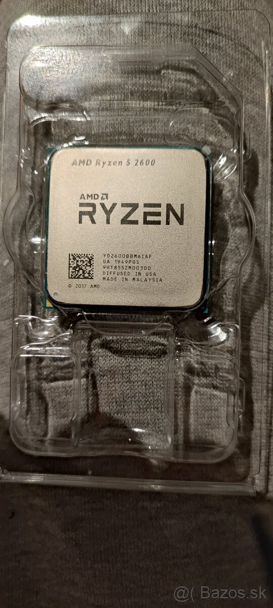 Predám 16GB ram a AMD Ryzen 5 2600 proc. popis