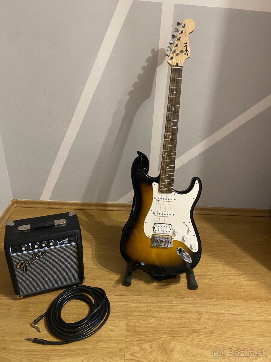 Fender Squier Bullet Stratocaster set