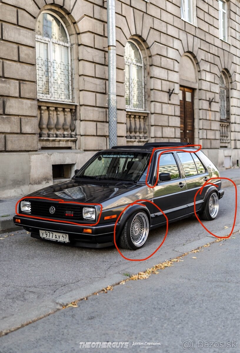 Kúpim diely na Golf MK2