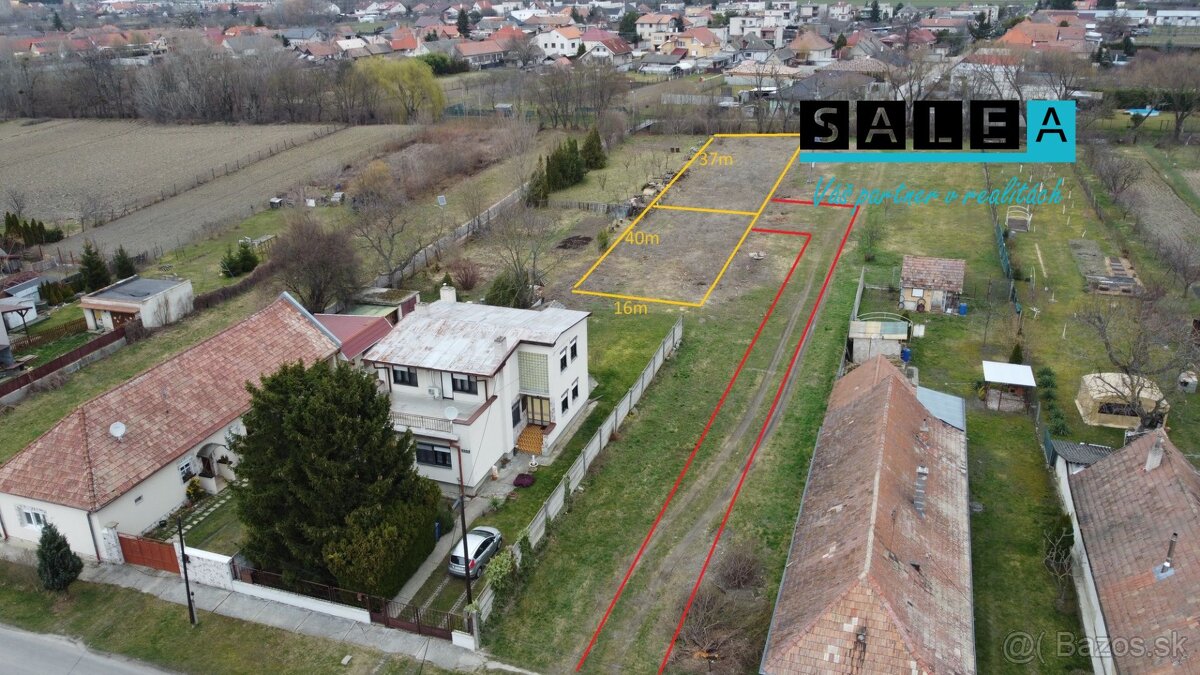 Výrazná zľava Výborná lokalita Stavebný pozemok, 680m2, vš