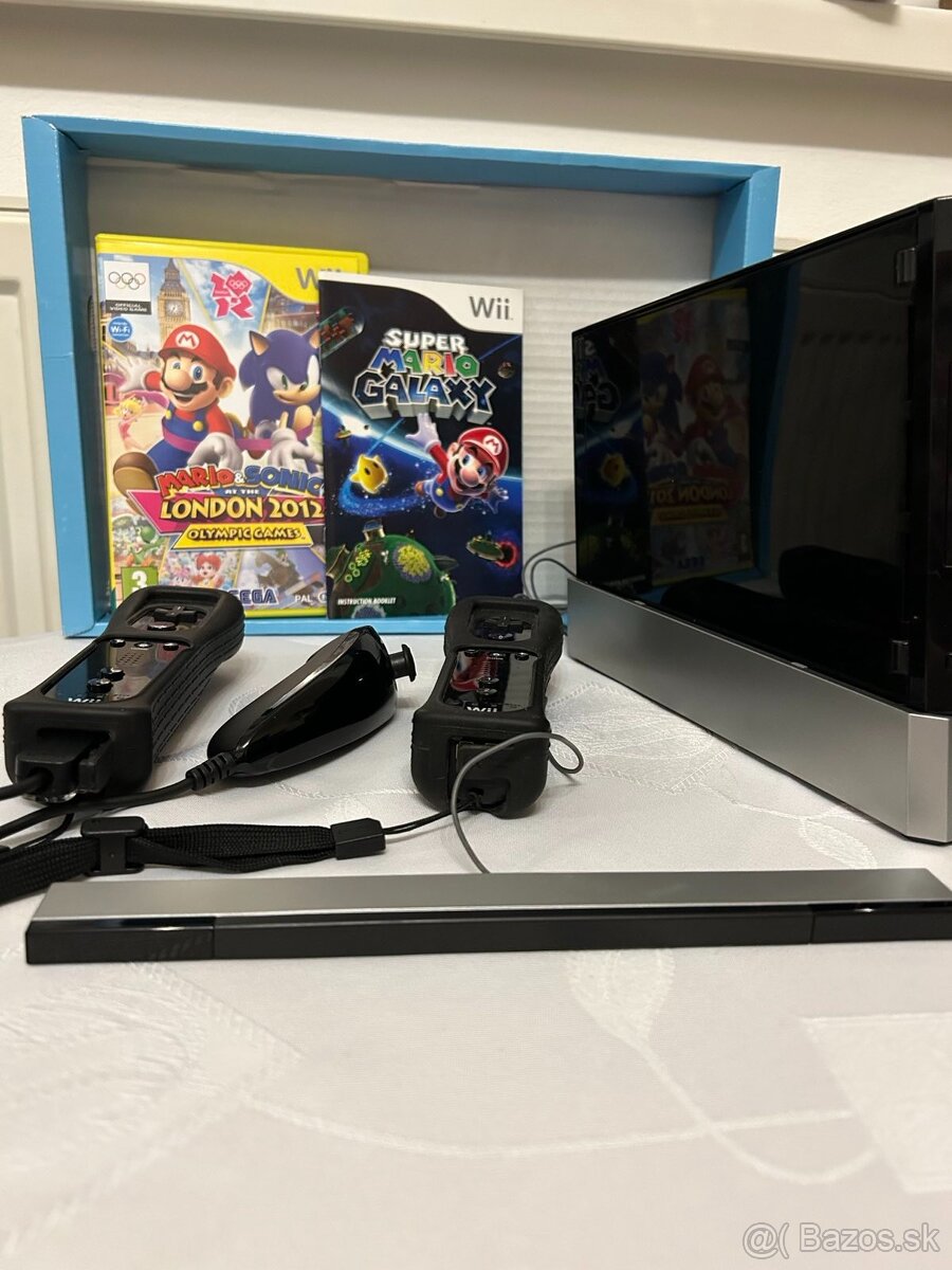 Nintendo Wii, black Sports Resort Pack