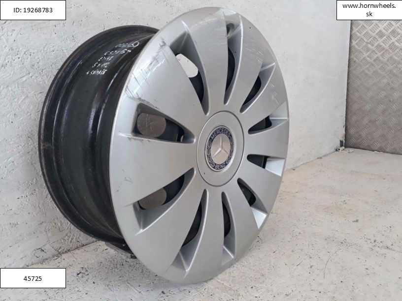 Mercedes A, B orig. plechové disky R15 1202