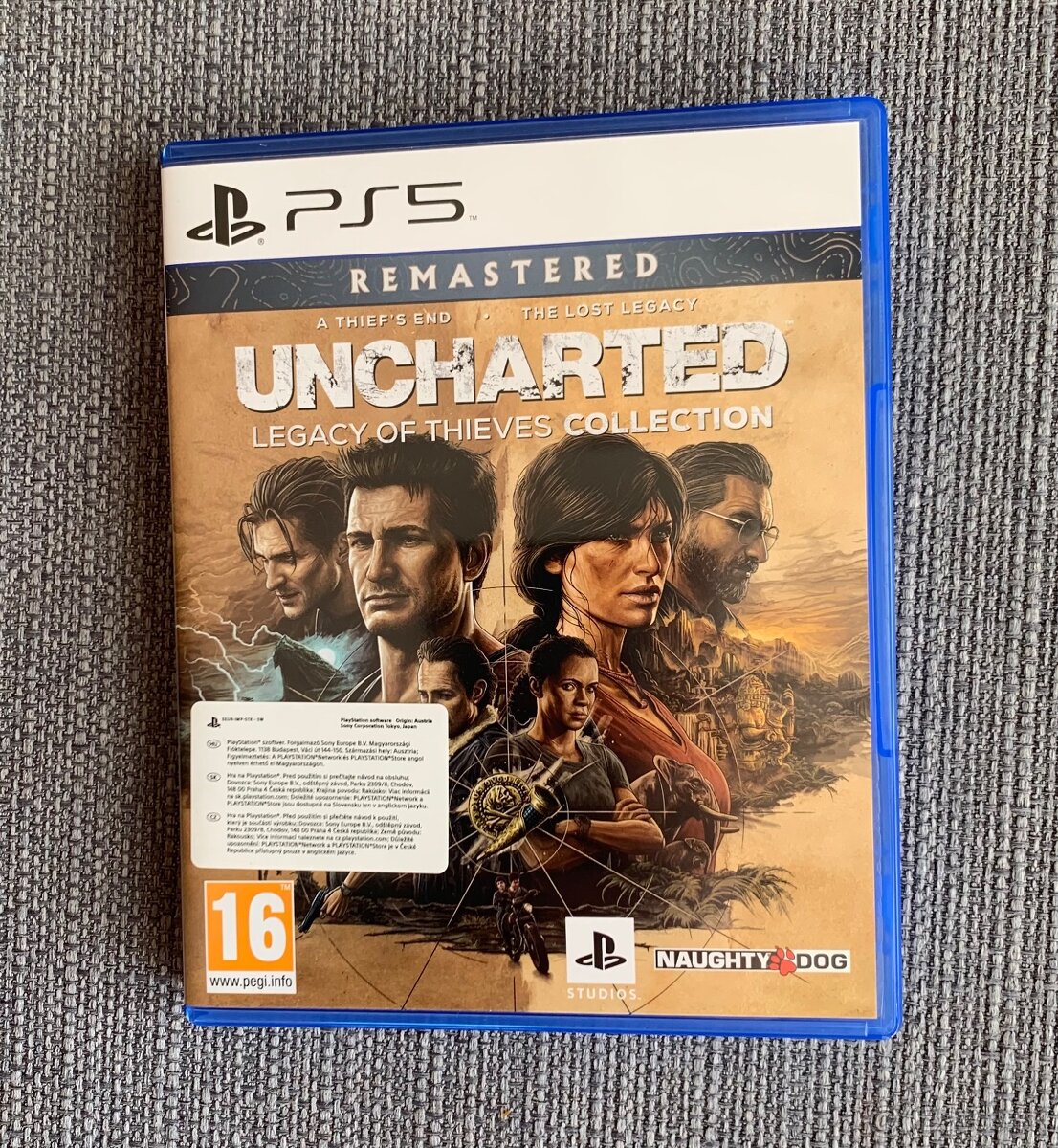 UNCHARTED Remastered PS5 hra